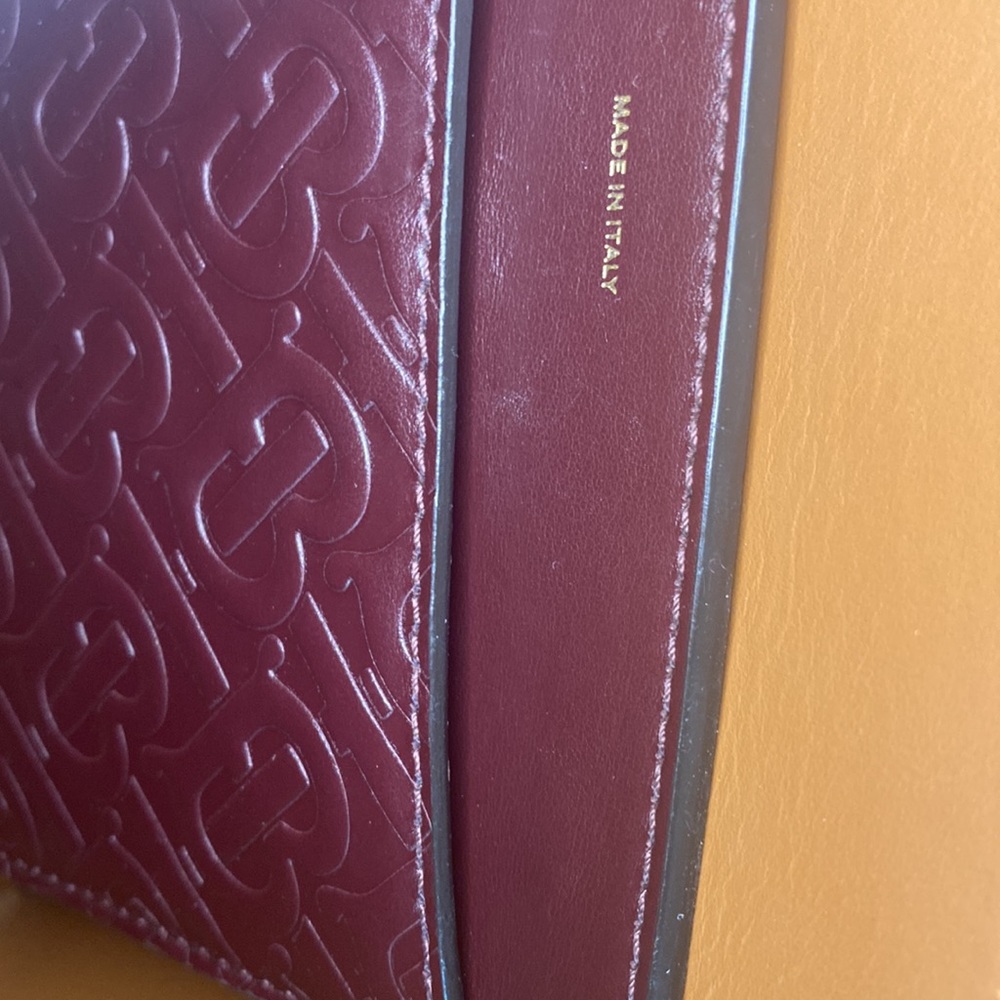 Burberry Small Monogram Leather Triple Stud Belt Bag - Picture 8 of 16